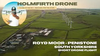 Royd Moor near Penistone - Short Drone Flight Video