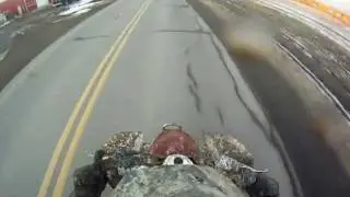 Raptor 660 vs YZF 250 GoPro HD