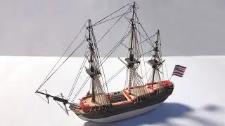USS Bonhomme Richard (1779) Miniature Scratch Build