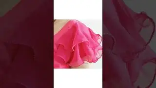 double layer bell sleeves design cutting and stitching#bajudesign #viral #shorts #short #shortsvideo