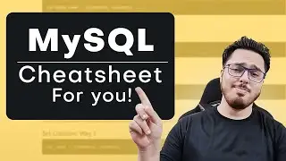 MySQL Cheatsheet 🧾 for Beginners 🔥🔥