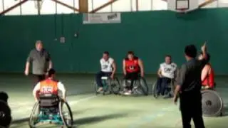 Quimper Rennes handibasket wheelchair basketball