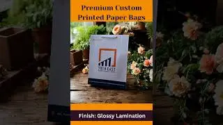 Premium Custom Printed Paper Bags