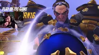 Cloneman16 Insane Sigma gameplay! POTG! [ Overwatch Season 29 Top 500 ]