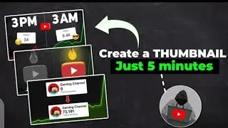 How to Make a Viral Thumbnail Like  on Mobile!