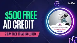 AdcreativeAi - FREE $500 ad credits
