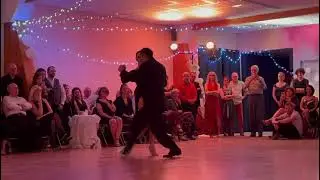 Demonstration tango argentin Luisa David - Mariano Gauna - Milonga Farol 10 janvier 2026