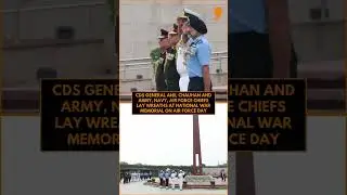 Air Force Day 2025 | CDS & Tri-Service Chiefs Pay Tribute | News9