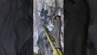 Pure Himalayan salt extraction