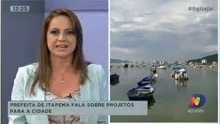 Prefeita reeleita de Itapema fala de projetos para cidade