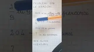 5 PROBLEMI CON LE FRAZIONI