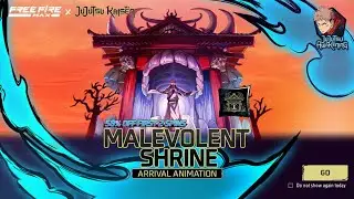 50% OF FIRST 2 SPIN MALEVOLENT SHRINE ARRIVAL ANIMATION,,JUJUTSU KAISEN 