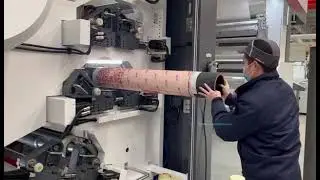 Plate sleeve and anilox sleeve change