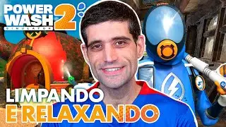 LIMPANDO E RELAXANDO, o delicioso Power Wash Simulator 2