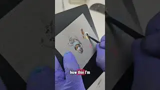 Making Stickers from a stamping plate   