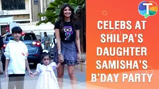 Shilpa Shetty&rsquo;s GRAND birthday celebration for daughter Samisha, celebs attend the party