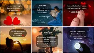 Good Night Love & Friendship Quotes to End Your Day Beautifully 🌙 English Quotes for Peaceful Sleep