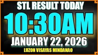 Stl Result Today [10:30am JANUARY 22, 2026] | Lotto Result Today