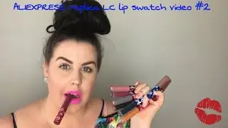 Lime crime velvetines lip swatches #2 || Miaisastar