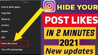 How_To_Hide_Likes_On_Instagram_2021_|_Instagram_New_Update_2021_|_Instagram_New_Feature_2021
