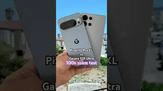 100x ProRes zoom test is WILD! Pixel 10 Pro XL vs Galaxy S25 Ultra