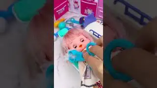 Satisfying With Unboxing Doll First Aid Kit Toys, ASMR Video #shorts