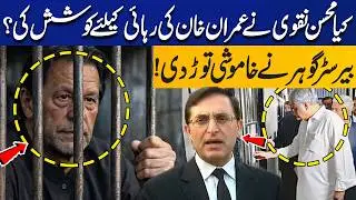 Did Mohsin Naqvi Try to Get Imran Khan released? Barrister Gohar Breaks Silence! | Capital TV