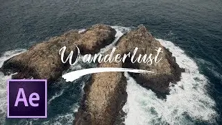 AWESOME WRITE-ON BRUSH Text Effect For BETTER TITLES! | After Effects Tutorial