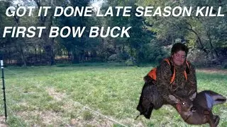 2026 hunting season. Did I get one?(first bow buck!) #bowhunting #hunting #deerhunting #deerseason 