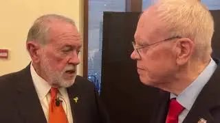 U.S. Ambassador Mike Huckabee with Dr Harper August 13, 2025