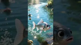 a water animals can make their surrounding clean. #animation #cartoon