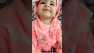 my cutie pie 😘😍 baby girl video|#Hurain'sLife|#hurain #cute #shorts