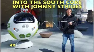Toronto COLD COLLAB WALK - From City Hall Through The South Core To The CN Tower With Johnny Strides
