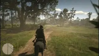 Red Dead Redemption 2 |5 minutes horse ride in forest gameplay |