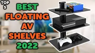 5 Best Wall Mounted AV Shelf | Top 5 TV Components Floating Wall Shelves in 2022