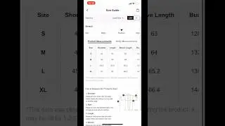Как покупать на Shein &mdash; руководство по размерам @SHEINOFFICIAL