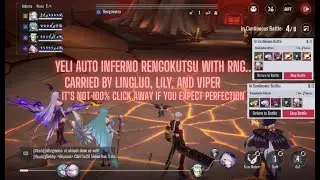 Etheria: Restart - Yeli Auto Inferno Rengokutsu with RNG