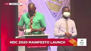 NDC 2020 Manifesto Launch #NDCManifesto