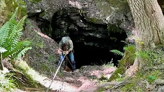 Rappelling Down a Hole to China