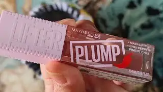 Maybelline New York Lifter Plump - Plumping Lip Gloss - Peach Fever Unboxing || Lip Plumper