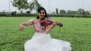 Twisha Vyas-  Chhupana Bhi Nahin Aata Song on Violin 🎻