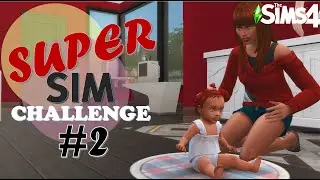 ⚡The Sims 4 Super Sim Challenge: Episode 2 - Cute Baby Moments 👶