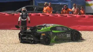 Lamborghini Super Trofeo 2022 - Crash, Spins, Contact & Action - Spa-Francorchamps