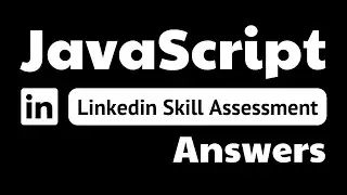 javascript linkedin assessment answers || theanswershome