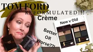 Tom Ford Reformulated Runway eye colour quad Cr&egrave;me.  Old v New