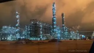 Ground Flare at Sasol facility in Wesetlake LA