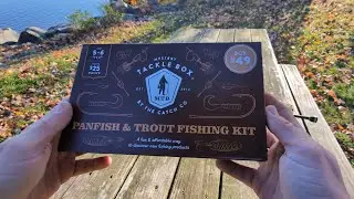 Unboxing a Mystery Tackle Box from Walmart Trout & Panfish Fishing Kit #49 | ASMR 