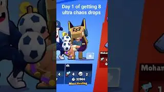 Day 1 of getting 8 ultra chaos drops