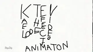 kaeloo the effects video animaton logo! (my first logo EVER!!!!!!!😆😆)