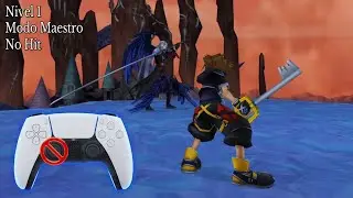 Сефирот, но я не могу двигаться — No Hit Lv1 Master Mode | KH2FM